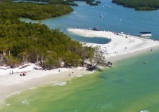 Exclusive Aerial View of Barefoot Beach Preserve in Naples, FL
