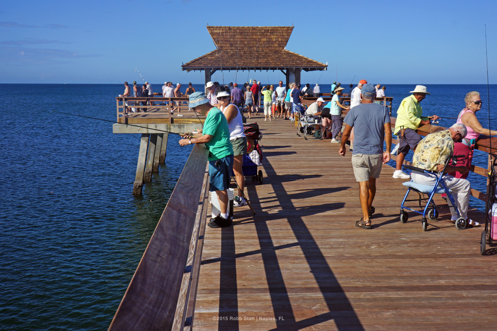 No fishing license required at the Naples Pier