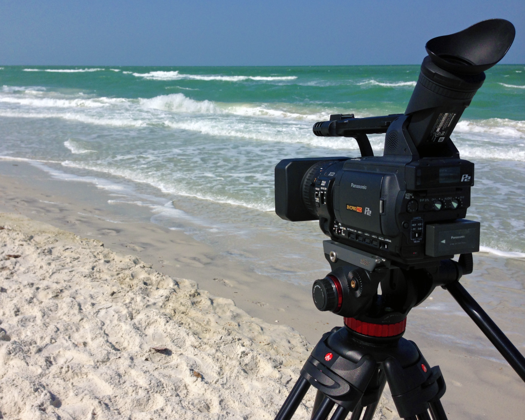 SWFL-TV's camera at 18th Ave S beach in Naples, FL