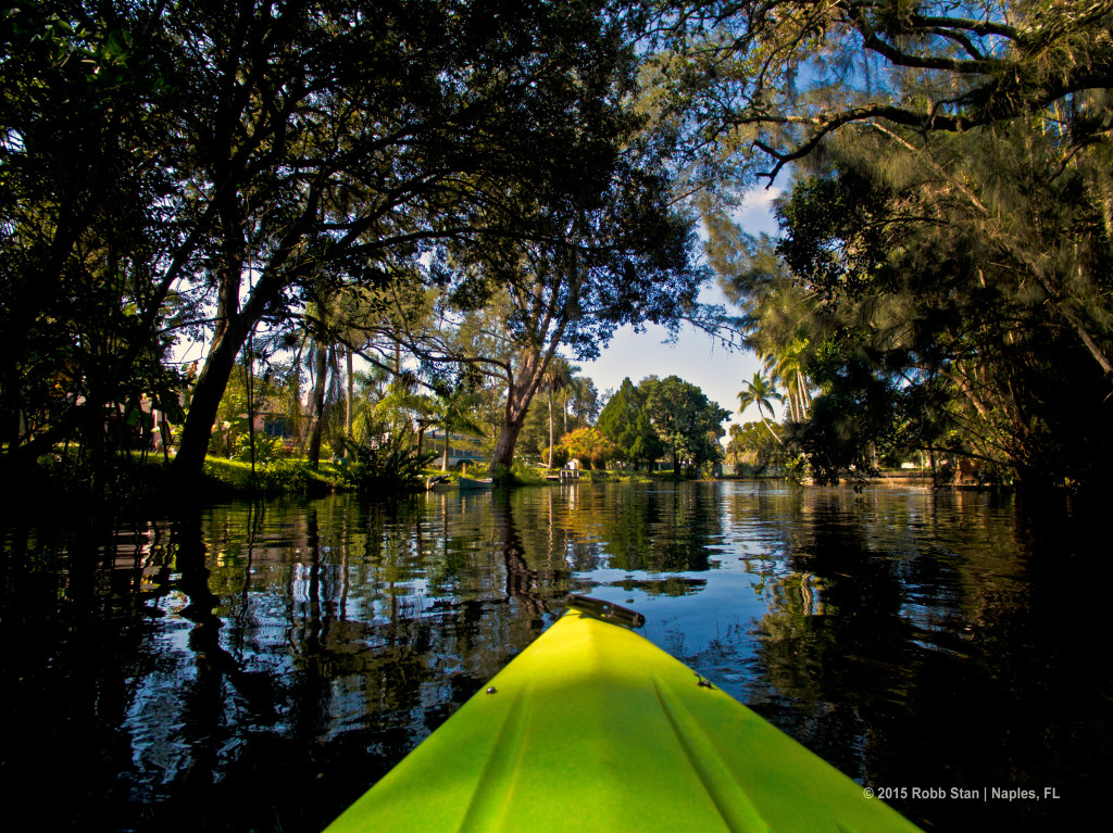 Kayaking on the Imperial River in Bonita Springs, FL