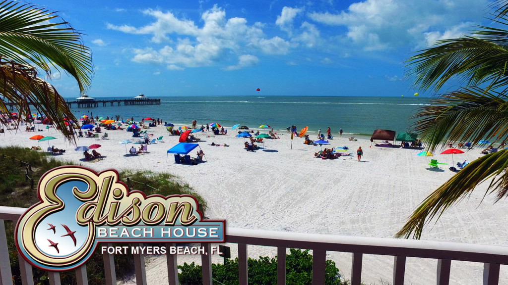 Every suite at the Edison Beach House on Fort Myers Beach, Florida offers a breathtaking view of the beach and Gulf of Mexico!
